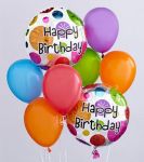 Happy Birthday Balloon Bunch 