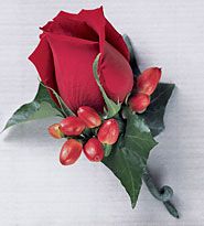 Rose Bloom Boutonniere 