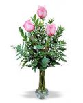 Pink Rose Bud Vase 